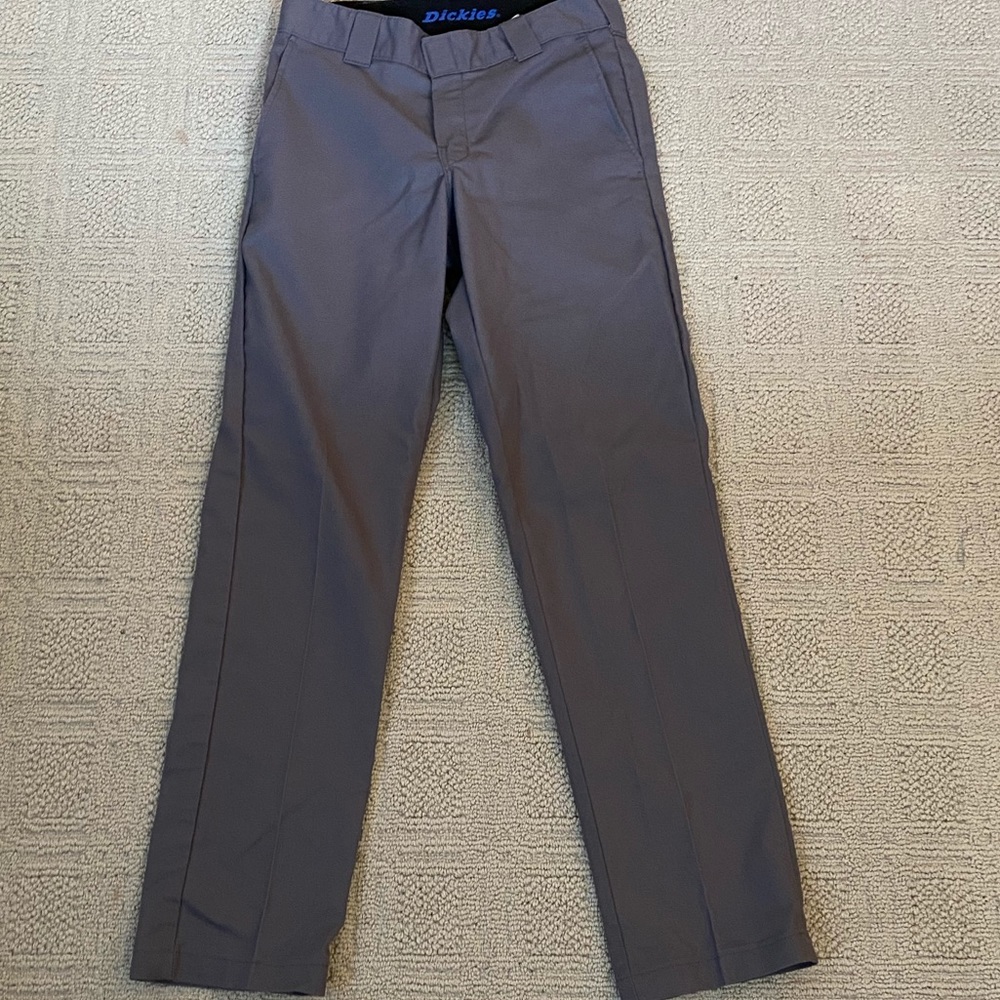 Dickies Pants Gray Slim Fit 30x32